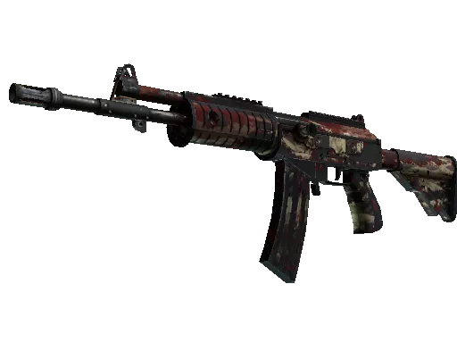 Galil AR | Crimson Tsunami (Battle-Scarred)