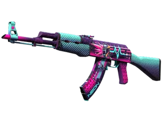 StatTrak™ AK-47 | Neon Rider (Minimal Wear)