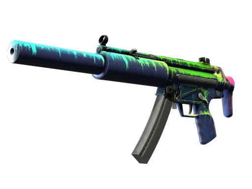 StatTrak™ MP5-SD | Phosphor (Minimal Wear)