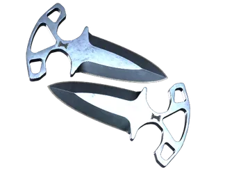 ★ StatTrak™ Shadow Daggers | Blue Steel (Minimal Wear)