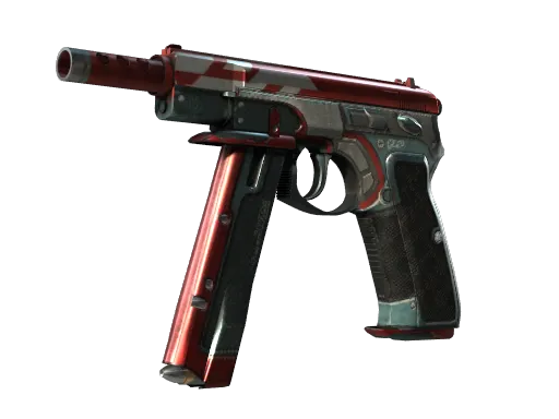 CZ75-Auto | Red Astor (Field-Tested)