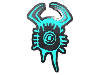 Headcrab Glyph Pin