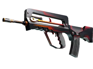 StatTrak™ FAMAS | Valence (Minimal Wear)