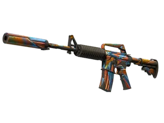 StatTrak™ M4A1-S | Leaded Glass (Well-Worn)