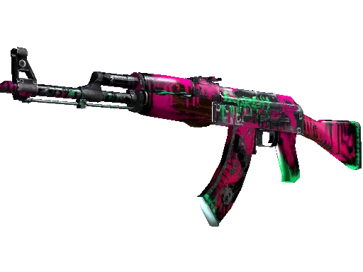 StatTrak™ AK-47 | Neon Revolution (Battle-Scarred)