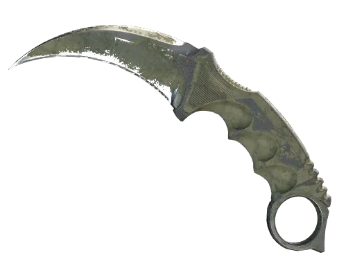 ★ StatTrak™ Karambit | Safari Mesh (Battle-Scarred)