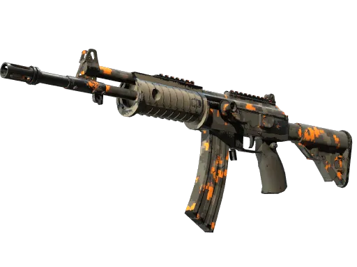 StatTrak™ Galil AR | Orange DDPAT (Well-Worn)