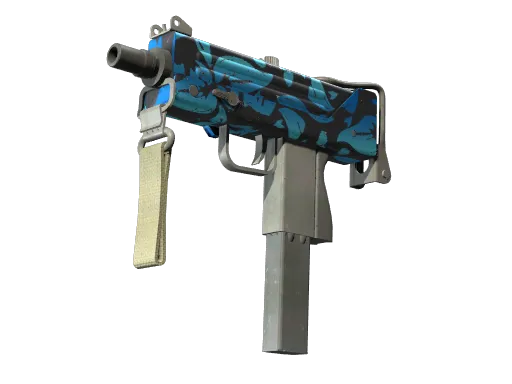 MAC-10 | Oceanic (Well-Worn)