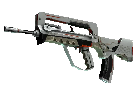 StatTrak™ FAMAS | Mecha Industries (Well-Worn)