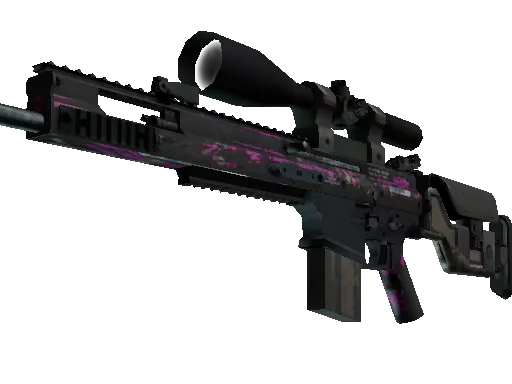 SCAR-20 | Splash Jam (Battle-Scarred)