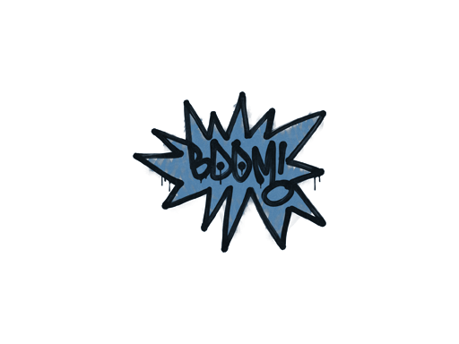 Sealed Graffiti | BOOM (Monarch Blue)