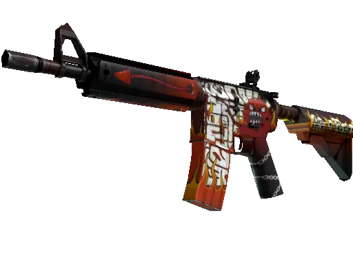 StatTrak™ M4A4 | Hellfire (Factory New)