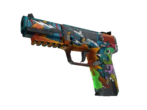 StatTrak™ Five-SeveN | Angry Mob (Battle-Scarred)