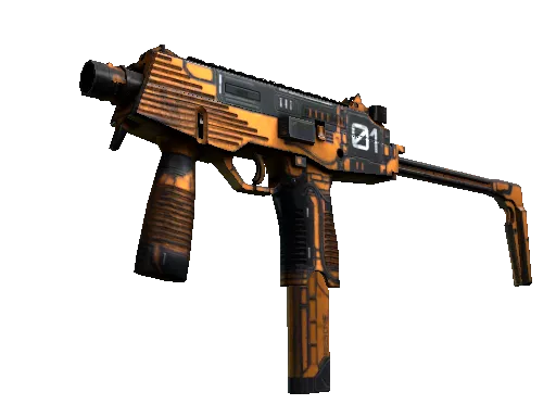 StatTrak™ MP9 | Modest Threat (Well-Worn)