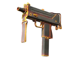 MAC-10 | Heat (Well-Worn)