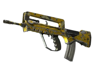 StatTrak™ FAMAS | Neural Net (Well-Worn)