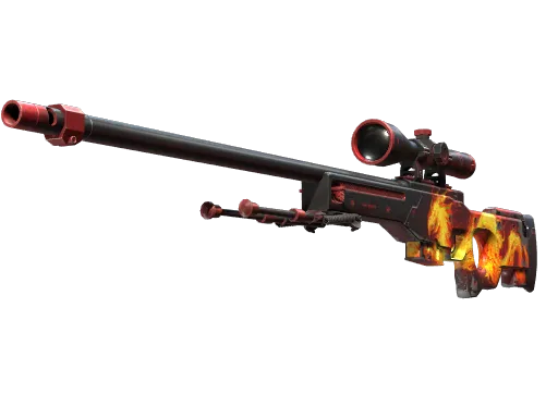 StatTrak™ AWP | Wildfire (Well-Worn)