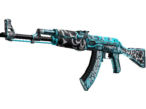 StatTrak™ AK-47 | Frontside Misty (Well-Worn)