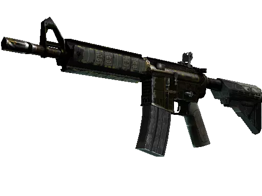 StatTrak™ M4A4 | The Battlestar (Battle-Scarred)