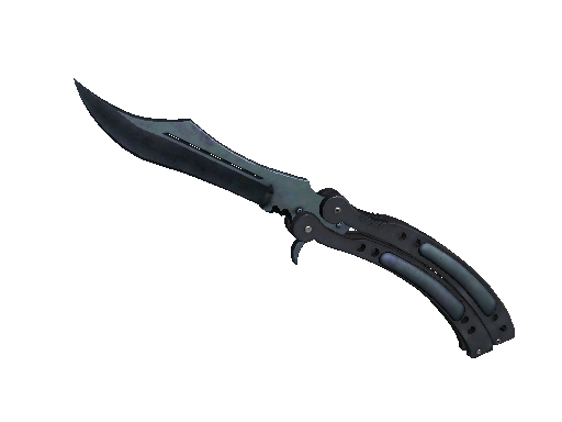 ★ Butterfly Knife | Blue Steel