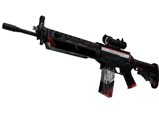 SG 553 | Cyrex (Battle-Scarred)