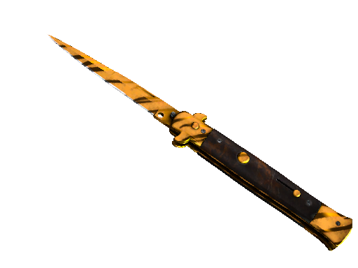 ★ Stiletto Knife | Tiger Tooth