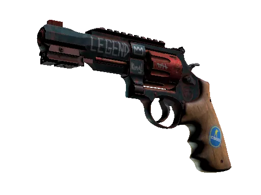 StatTrak™ R8 Revolver | Junk Yard (Minimal Wear)