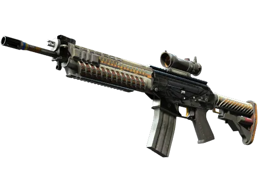StatTrak™ SG 553 | Aerial (Well-Worn)