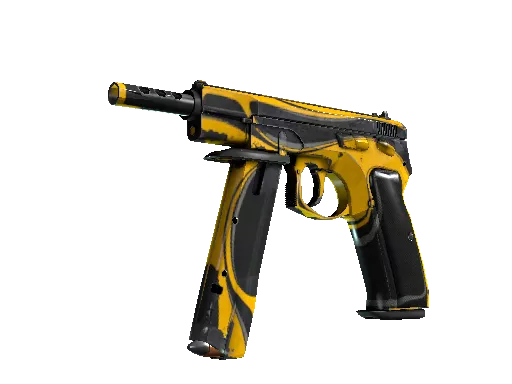 CZ75-Auto | Yellow Jacket (Battle-Scarred)