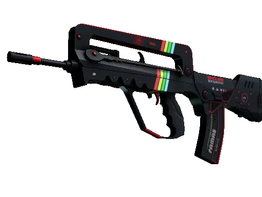 StatTrak™ FAMAS | ZX Spectron (Minimal Wear)