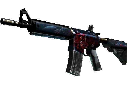 StatTrak™ M4A4 | Spider Lily (Battle-Scarred)