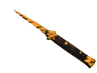 ★ Stiletto Knife | Tiger Tooth