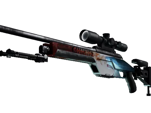 StatTrak™ SSG 08 | Blood in the Water (Minimal Wear)