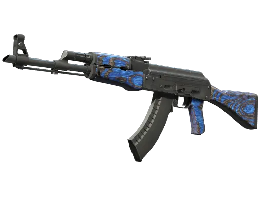 StatTrak™ AK-47 | Blue Laminate (Factory New)