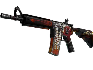 M4A4 | Hellfire (Well-Worn)