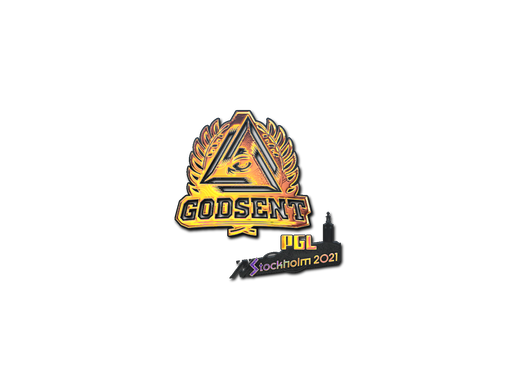 Sticker | GODSENT (Holo) | Stockholm 2021