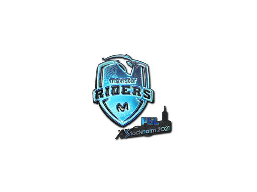 Sticker | Movistar Riders (Holo) | Stockholm 2021