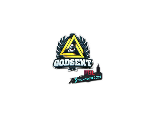 Sticker | GODSENT (Foil) | Stockholm 2021