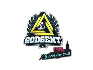 Sticker | GODSENT (Foil)