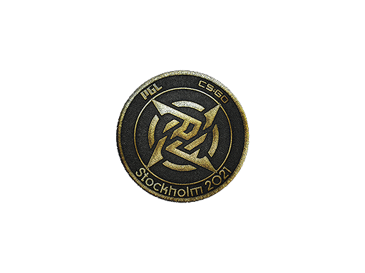 Patch | Ninjas in Pyjamas (Gold) | Stockholm 2021