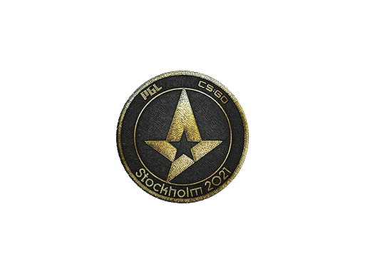 Patch | Astralis (Gold) | Stockholm 2021