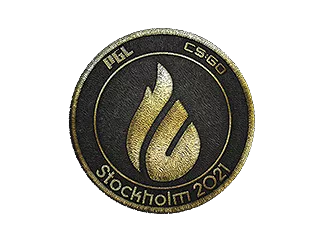 Patch | Copenhagen Flames (Gold)