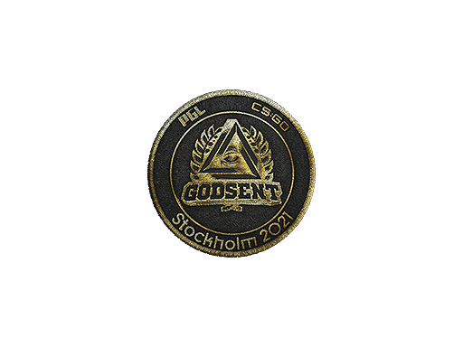 Patch | GODSENT (Gold) | Stockholm 2021