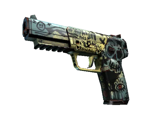 StatTrak™ Five-SeveN | Scrawl (Minimal Wear)