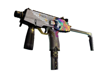 MP9 | Starlight Protector (Well-Worn)