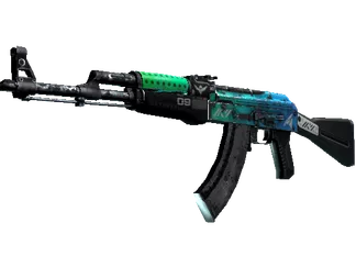 StatTrak™ AK-47 | Ice Coaled (Battle-Scarred)