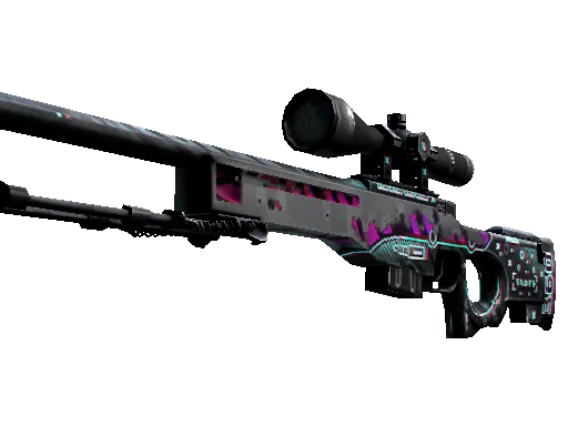 StatTrak™ AWP | Chromatic Aberration (Battle-Scarred)