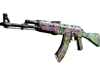 AK-47 | Head Shot (Well-Worn)