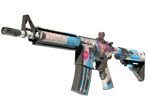 StatTrak™ M4A4 | Temukau (Battle-Scarred)