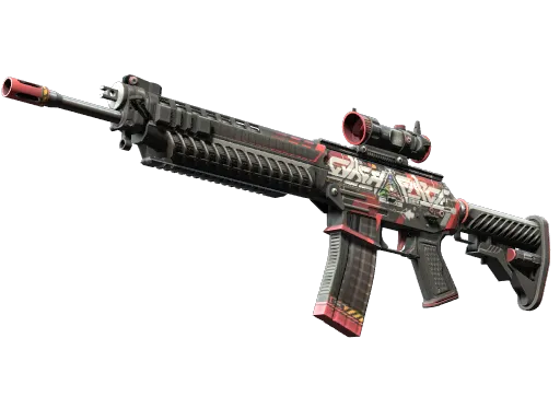StatTrak™ SG 553 | Cyberforce (Factory New)